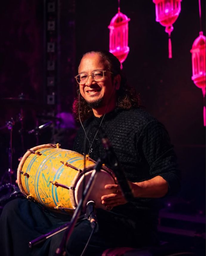 The Karvaan Project dholak player
